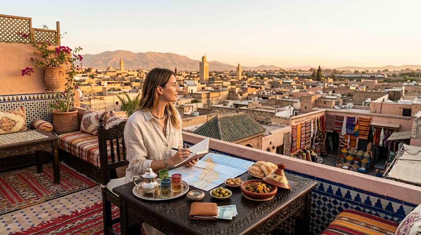 Morocco travel cost budget breakdown